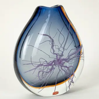 Petr Hora, Škrdlovice, glassvase, Tsjekkoslovakia, 1980-tallet.