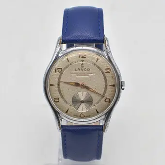 LANCO, MOD. 11 DE LUXE, 352, 17 RUBIS, ARMBANDUHR, SWISS MADE, MIT HANDAUFZUG, KLEINE SEKUNDENANZEIGE, UM 1960ER JAHRE.