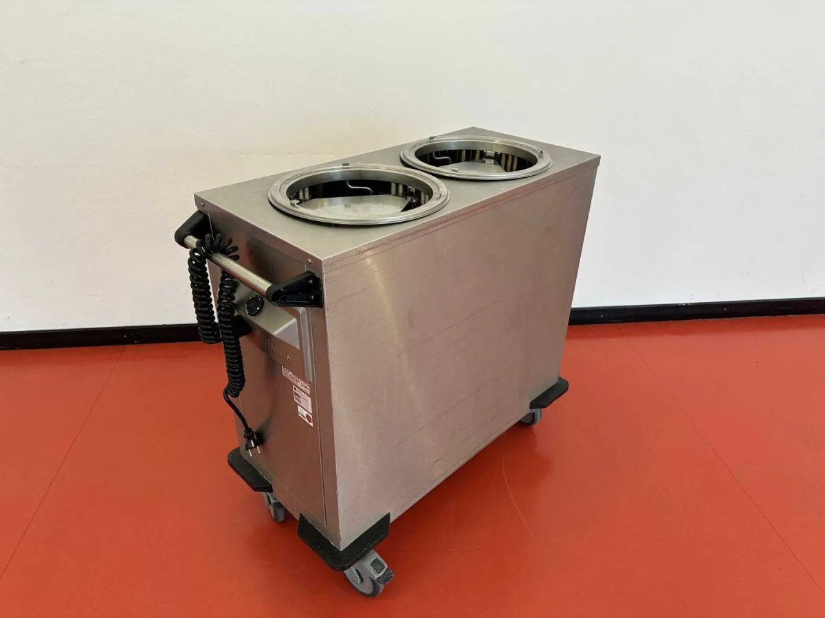 1 Rieber mobil tallerken dispenser RRV-H/2 220-300 – oppvarmet