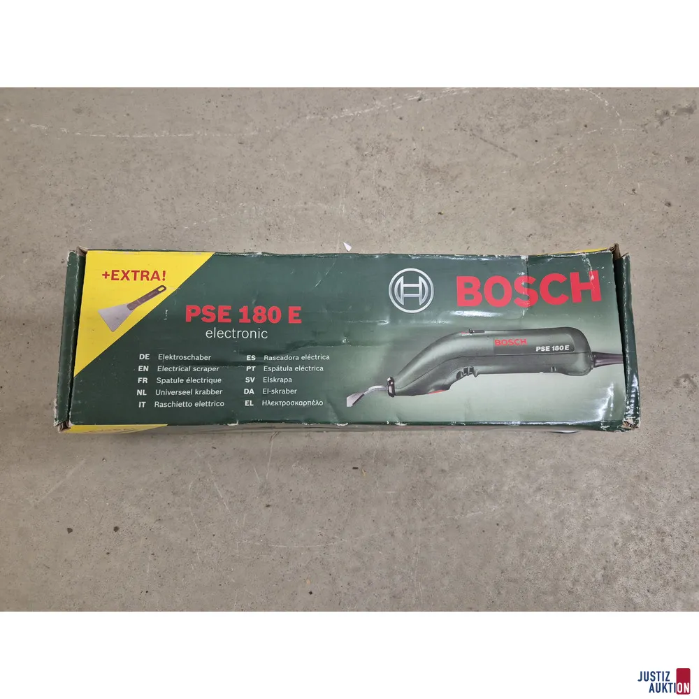 Racletă electrică Bosch PSE 180 E (OVP)