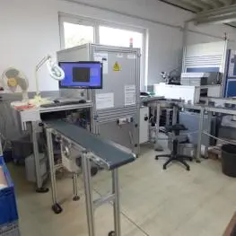 Impianto di marcatura laser