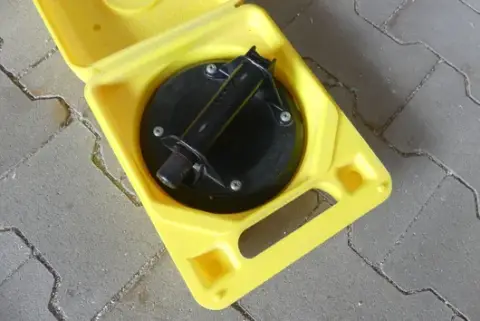 Løftesuger i kuffert