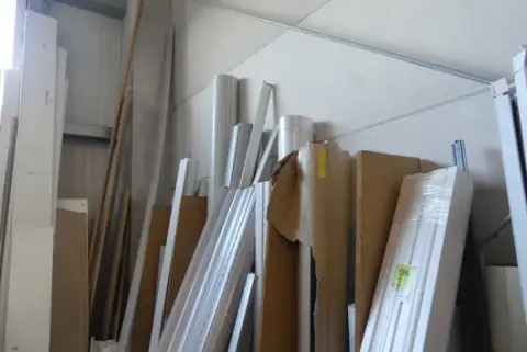 Lot mare de materiale, lamele de rulou