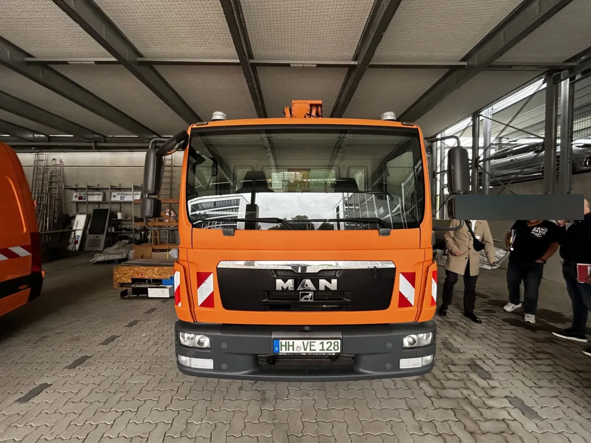 Kamion s radnom platformom MAN/Ruthmann Steiger TGL 8.220 4x2 BB/TK 145