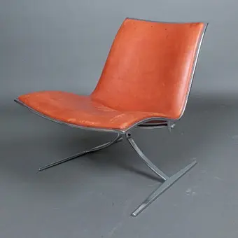 Jørgen Kastholm. Kill International. كرسي / Skater Chair، طراز 'JK 710'، ستينيات القرن العشرين.