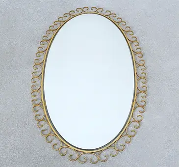 مرآة / مرآة حائط بأسلوب هوليوود ريجنسي.
