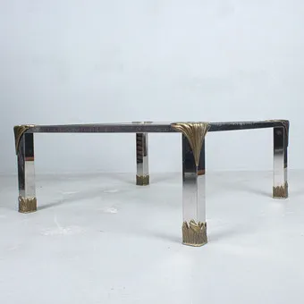 Mesa de centro italiana de los años 1970.