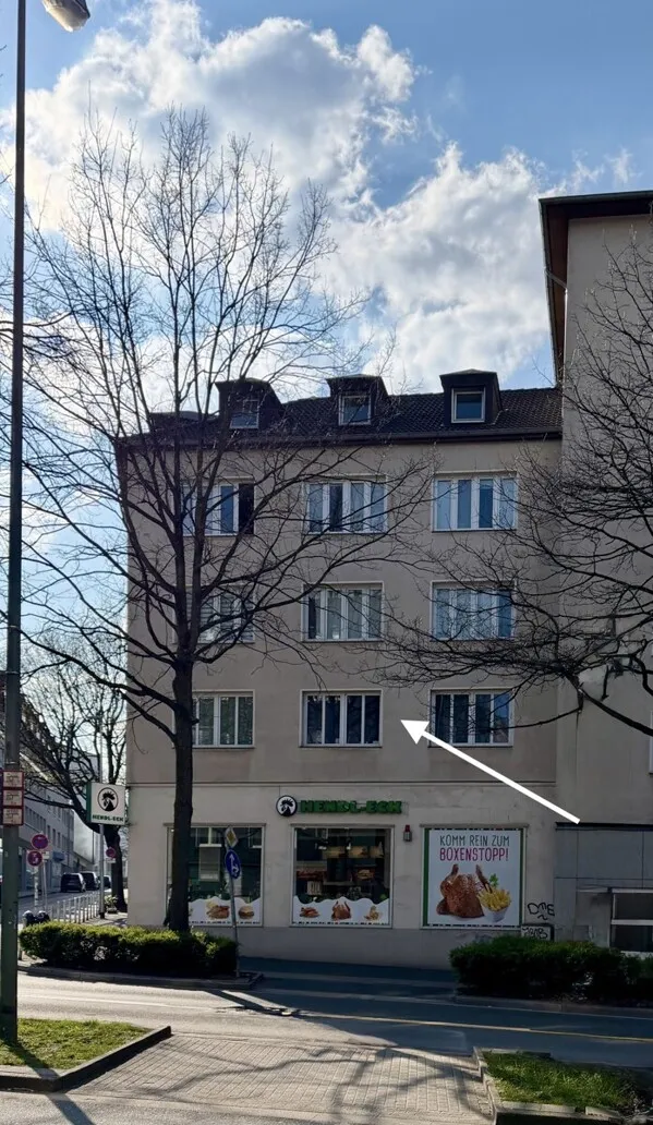 Zeer goede belegging: appartement in eigendom van 110 m² in Essen-Mitte, Hindenburgstraße 15-17