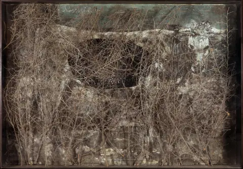 Anselm Kiefer, 1994-2010, Donaueschingen 1945 – actief o.a. in Barjac en Parijs, “Die Kosmiker – Stefan George, Alfred Schuler, Ludwig…