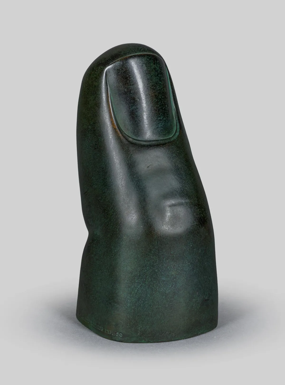 Ludwig von Schwanthaler，《巴伐利亚雕像的小指》，青铜，身后铸件，高 30 厘米
