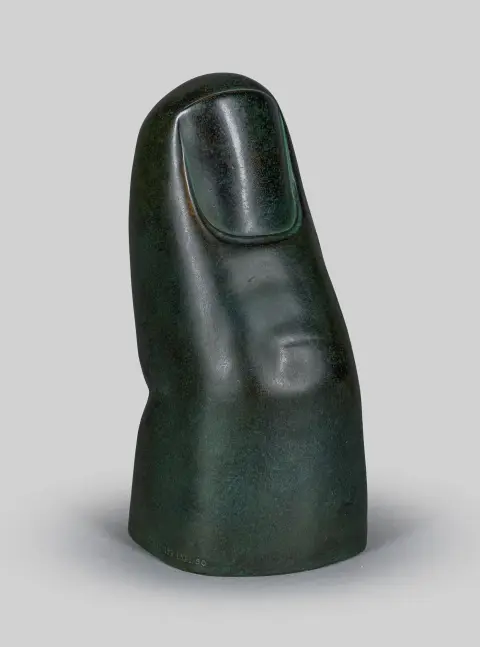 Ludwig von Schwanthaler, „De kleine vinger van de Bavaria”, brons, postume afgietsel, H = 30 cm (42272-7)