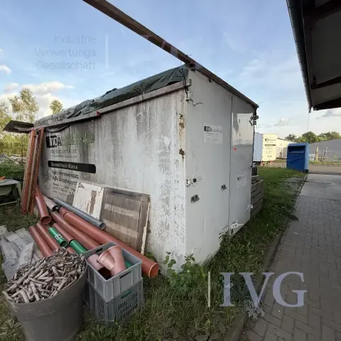 Container de materiale (alb)