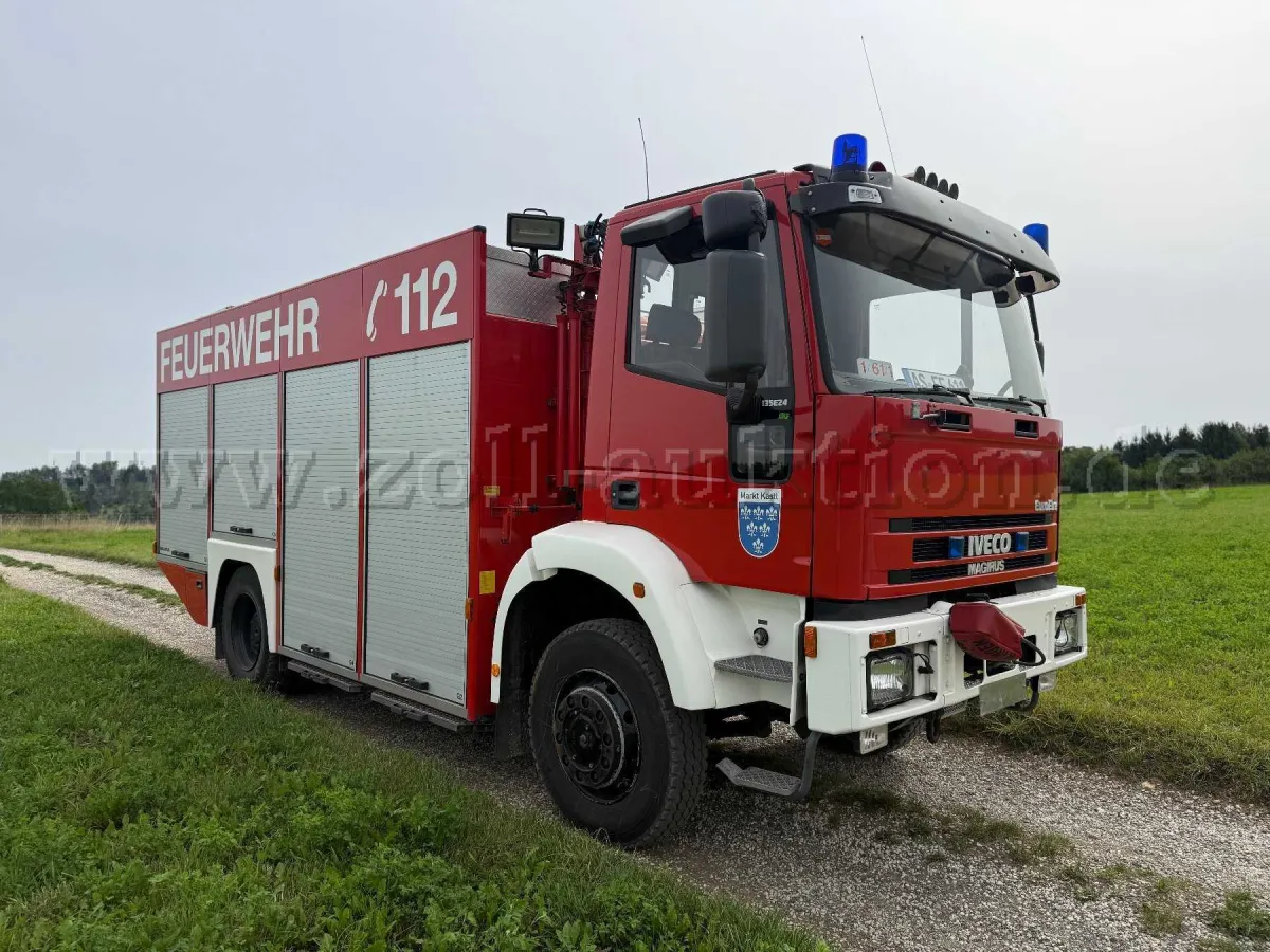 1辆消防救援车 RW 2 Iveco EuroFire 4x4 – 仅20,375公里
