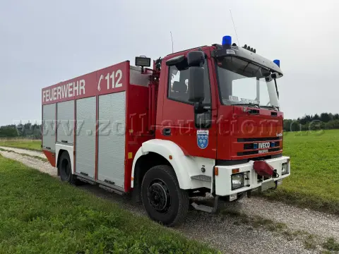 1 vehículo de rescate de bomberos RW 2 Iveco EuroFire 4x4 – solo 20.375 km