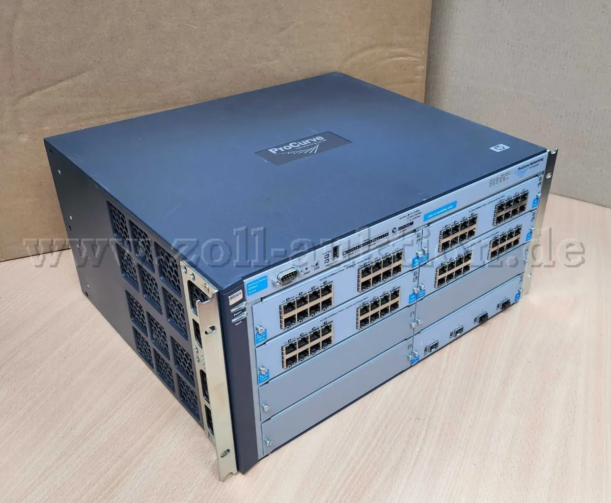 1 switch HP ProCurve 4208vl - model: J8773A cu 5 module
