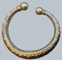 Åben sølvarmring 925, 34,30 gr