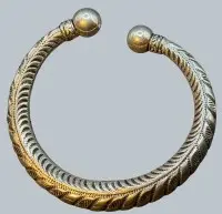 Åben sølvarmring 925, 34,30 gr