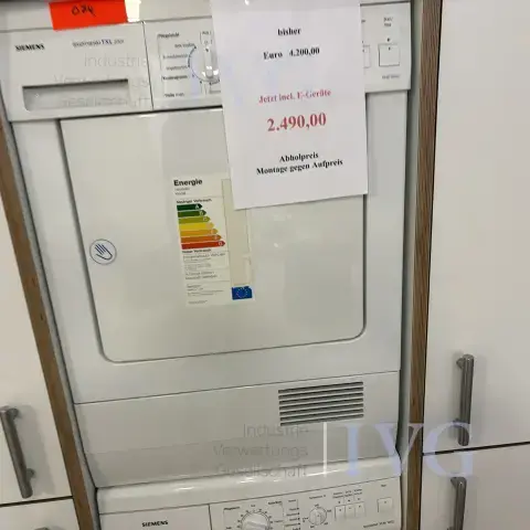 SIEMENS Siwamat TXL 2301 烘干机