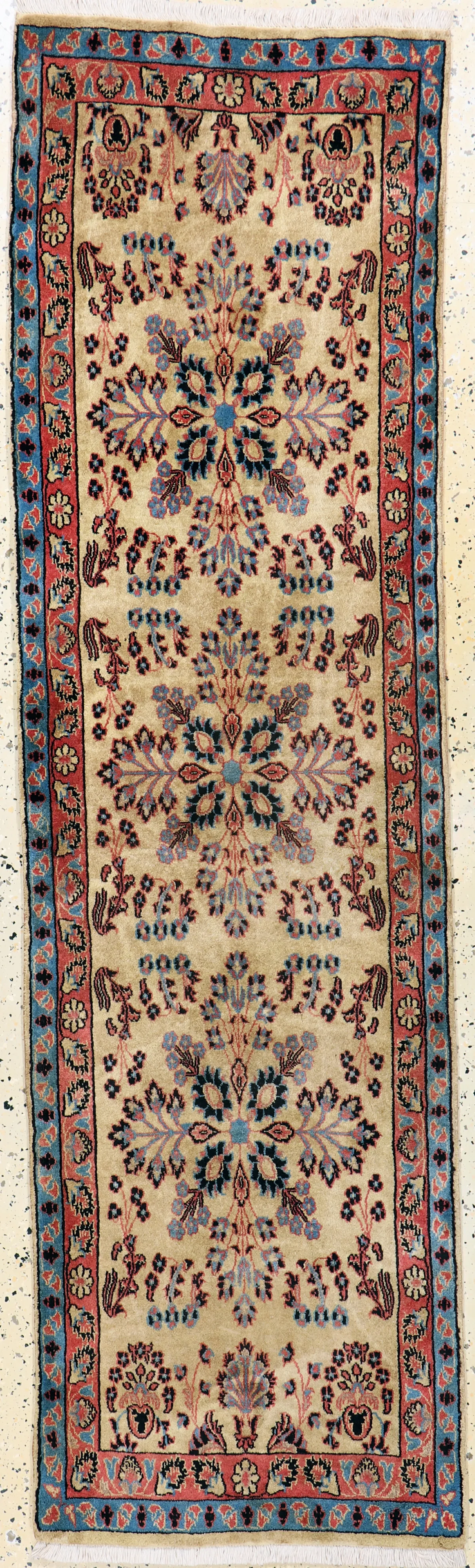 Sarogh 软木，印度，20世纪末，软木羊毛配棉，约 215 x 63 厘米，EHZ：2（古董