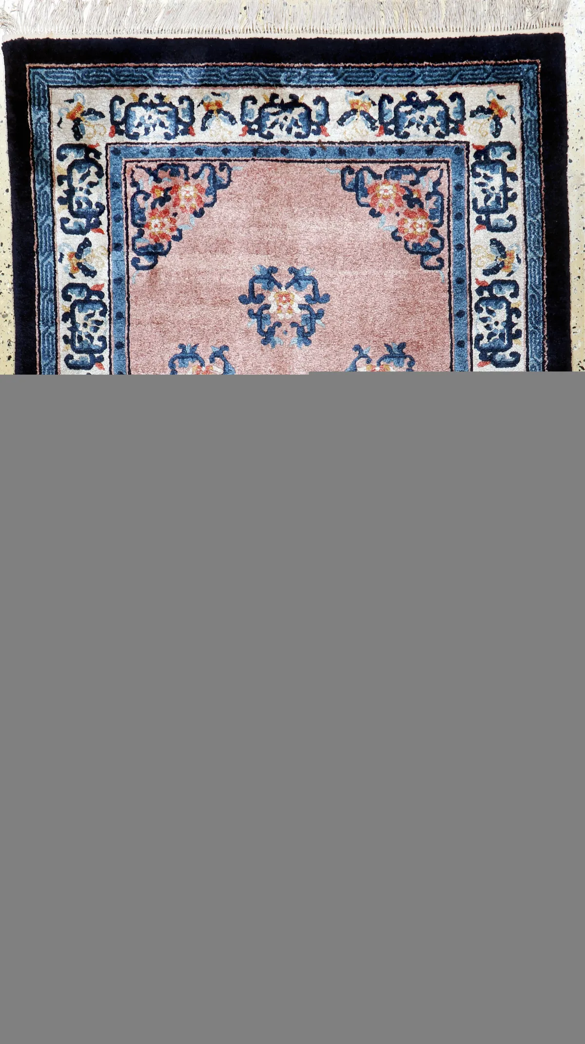 北京丝绸，中国，20世纪中叶，纯天然丝绸，约212 x 122厘米，EHZ：2