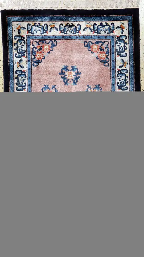 İpek Pekin, Çin, 20. yy ortası, saf doğal ipek, yak. 212 x 122 cm