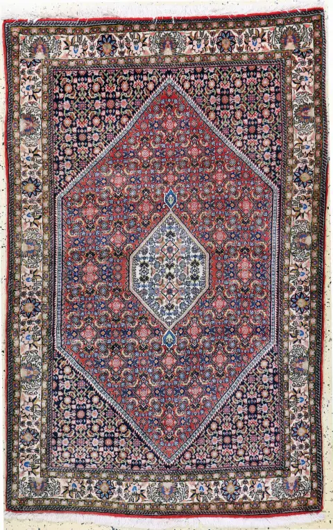 Bidjar mantar, İran, 20. yy sonu, pamuk üzerine mantar yünü, yak. 181 x 115 cm, EHZ: 1-2