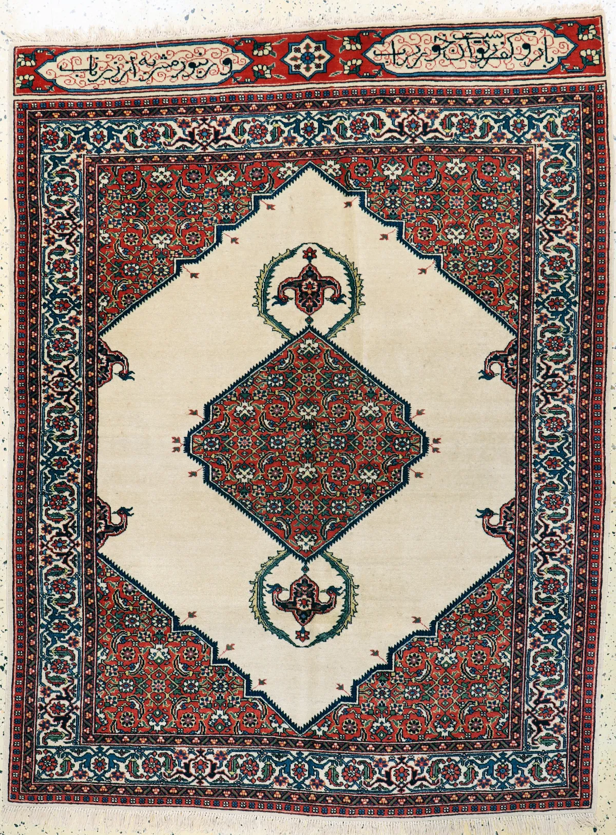 拉合尔，巴基斯坦，20世纪末，羊毛配棉底，约188 x 140厘米