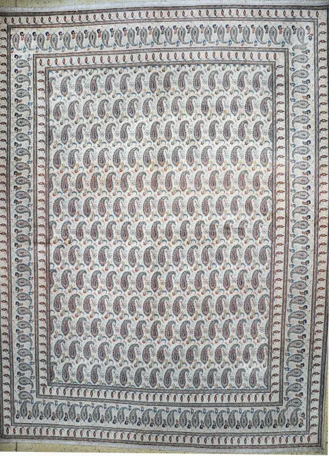 Keshan eski, İran, 20. yy ortası, pamuk üzerine yün, yak. 405 x 305 cm, EHZ: 2
