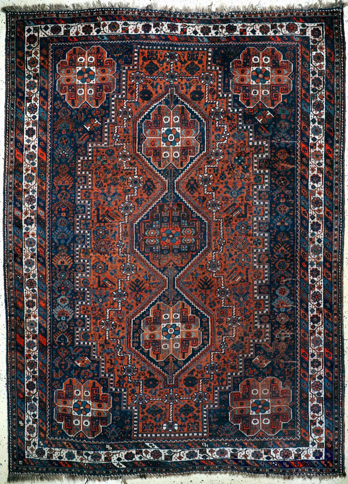 شيراز عتيق، بلاد فارس، حوالي 1900، صوف على صوف، حوالي 310 × 225 سم، EHZ: 3