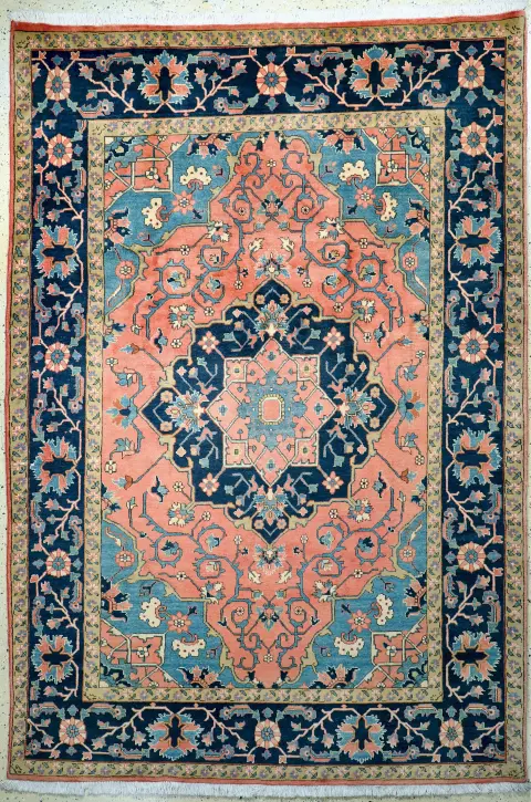 Heriz eski, İran, 20. yüzyıl ortası, pamuk üzerine yün, yak. 310 x 205 cm, EHZ: 1-2