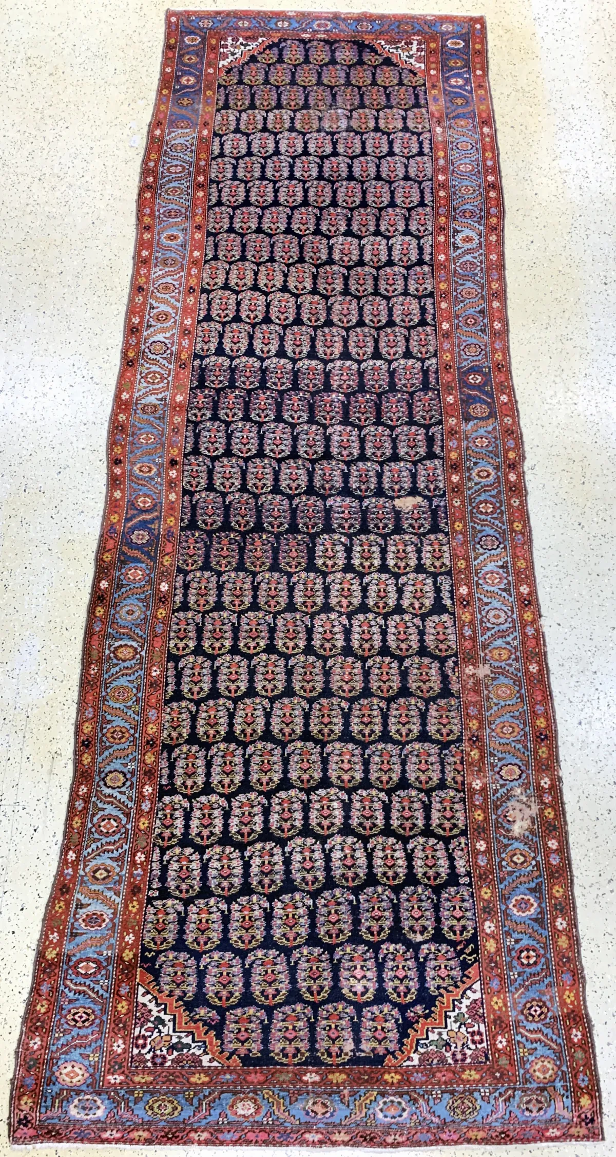 Malayer“Kelley”古董，波斯，约1900年，羊毛配棉，约515 x 170厘米，EHZ：4