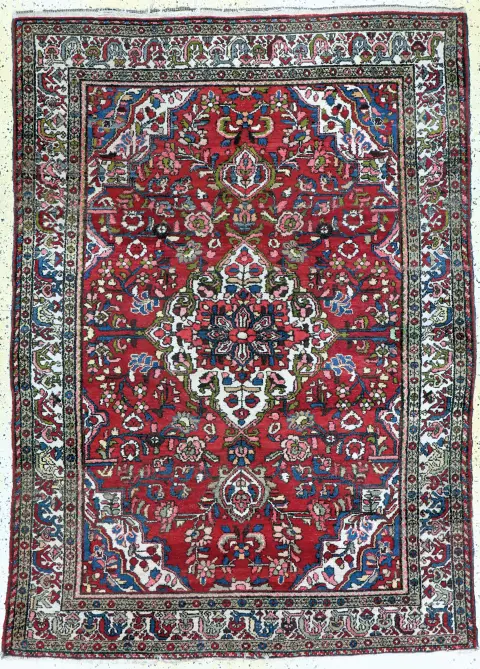 Borchalou, İran, 20. yy ortası, pamuk üzerine yün, yak. 220 x 155 cm, EHZ: 2