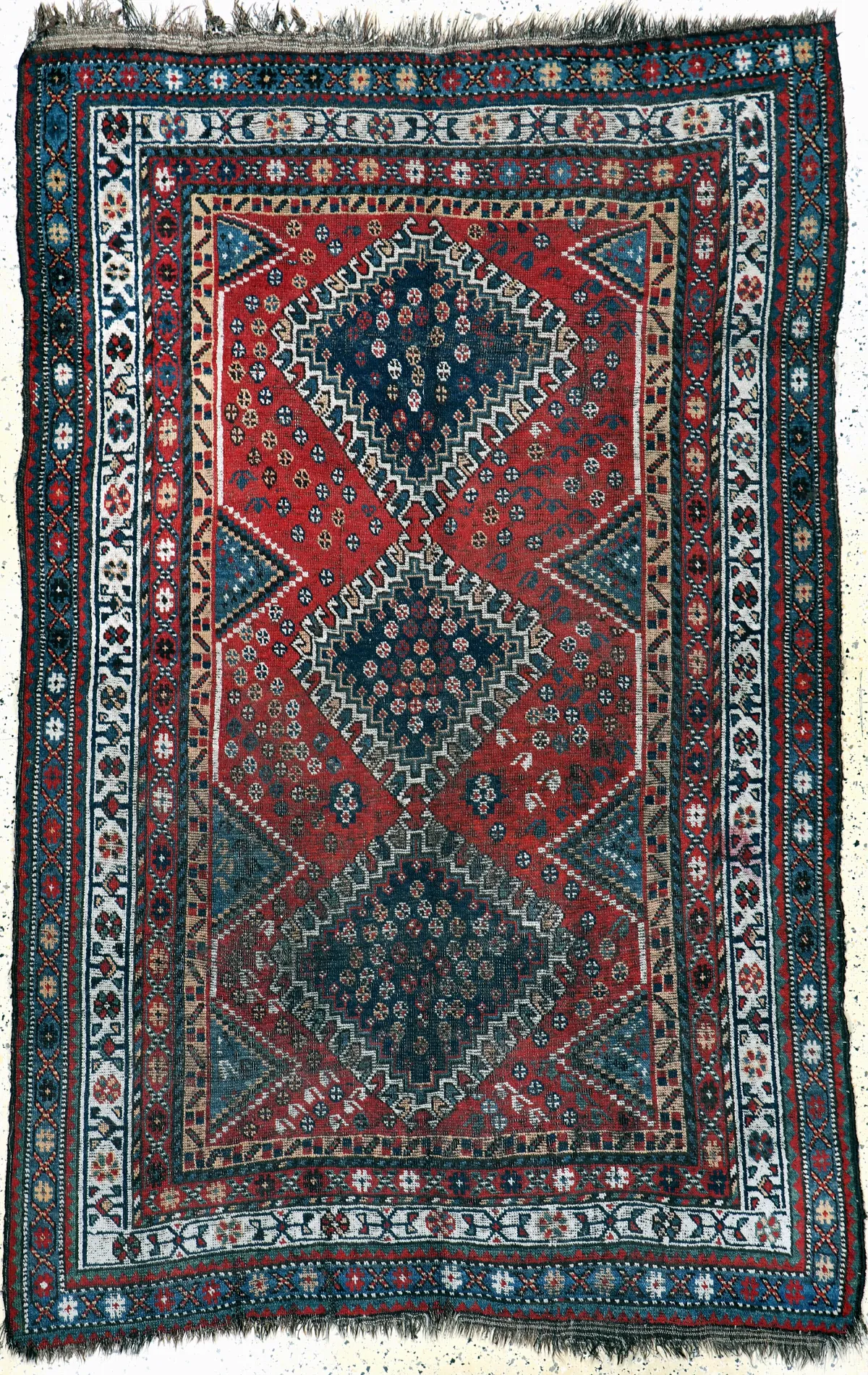 Louri عتيقة، بلاد فارس، حوالي 1900، صوف على صوف، حوالي 230 × 150 سم