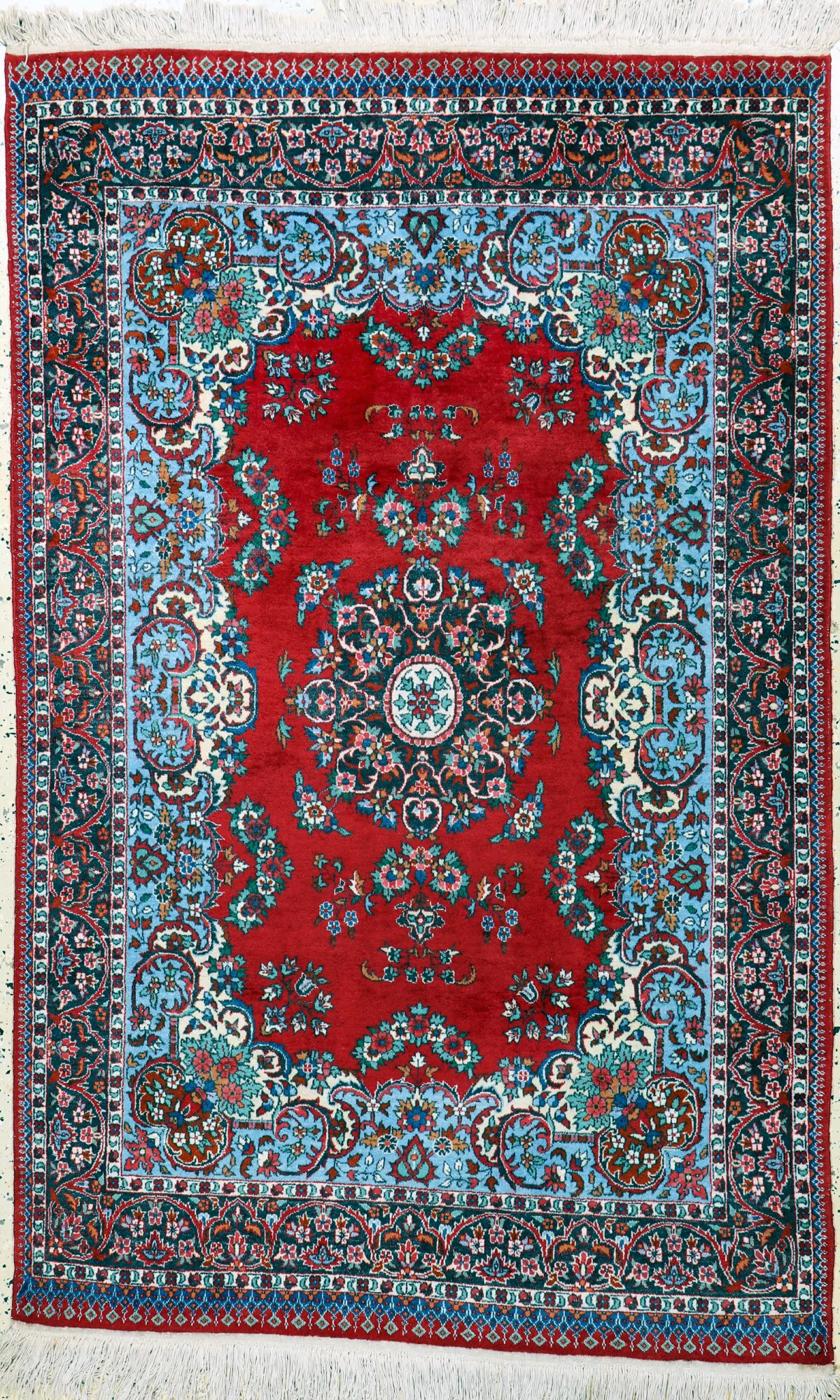 大不里士，波斯，20世纪中叶，羊毛底棉，约195 x 125厘米，EHZ：2