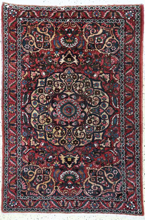Saman Bahtiyar, İran, 20. yüzyıl ortası, pamuk üzerine yün, yak. 200 x 136 cm, durum: 2