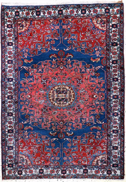 Tafreş, İran, 20. yüzyıl ortası, pamuk üzerine yün, yak. 198 x 142 cm, EHZ: 2-3