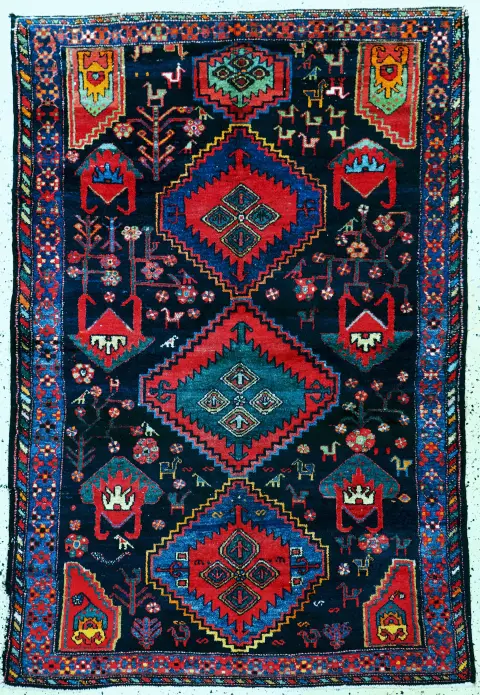 Şahsavan, İran, 20. yüzyıl ortası, pamuk üzerine yün, yak. 195 x 132 cm, EHZ: 3