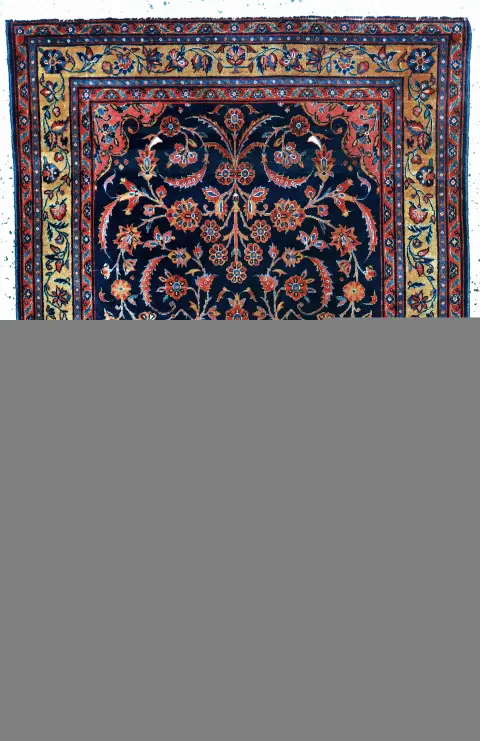 "Manchester-Keşan" antika, İran, 1900 civarı, Manchester mantar yünü, yaklaşık 152 x 100 cm