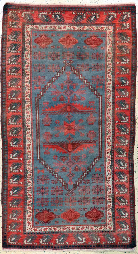 Yagcibedir, Türkiye, 20. yüzyıl ortası, yün üzerine yün, yak. 190 x 108 cm, EHZ: 2