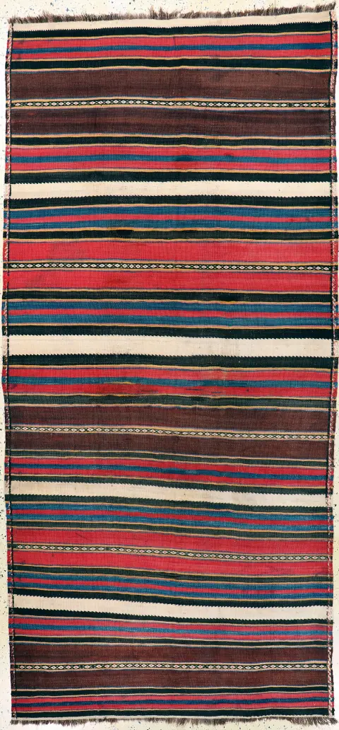 Kürt Kilim, İran, 20. yy başı, yün üzerine yün, yak. 304 x 143 cm