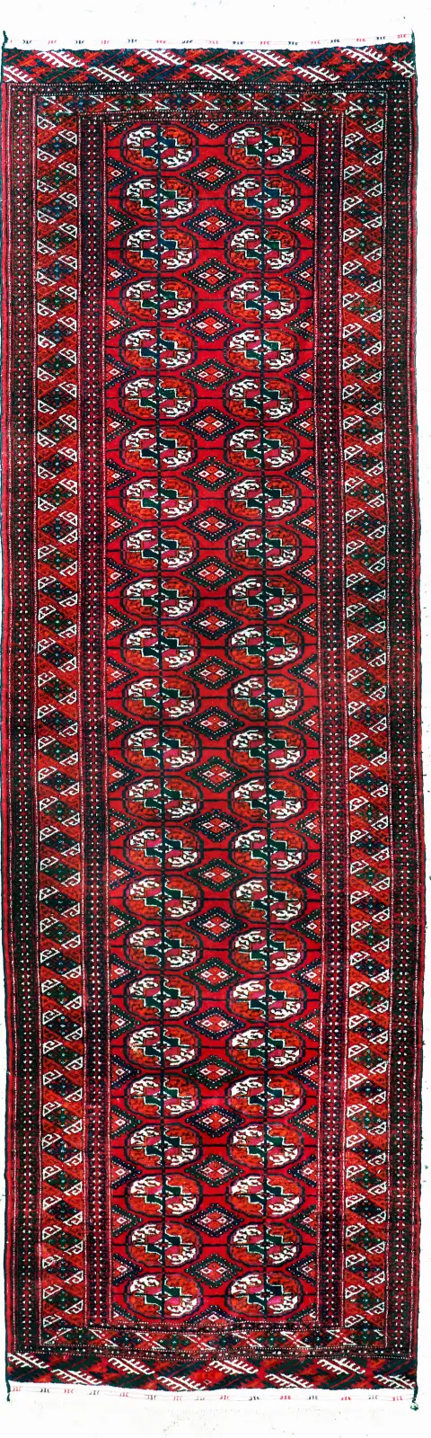 Buhara, Rusya, 20. yüzyıl ortası, yün üzerine yün, yak. 286 x 87 cm, EHZ: 2, tahmini fiyat: