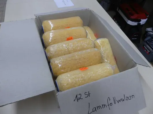 12 db báránybőr festőhenger