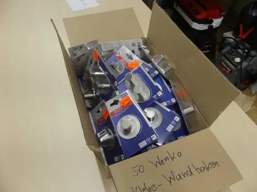 50 x Wenko klæbevægkroge