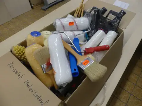 Konvolut malerartikler