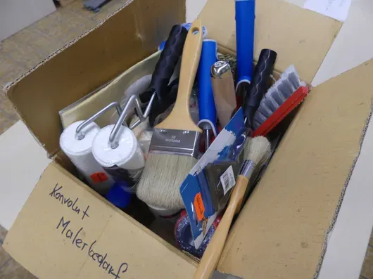 Lot de materiale pentru zugrăvit
