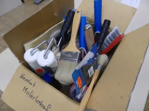 Konvolut malerartikler