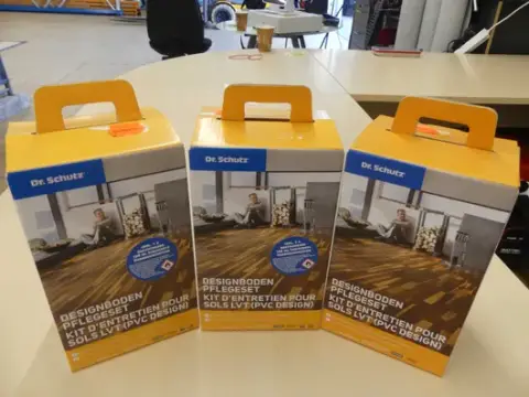 3 x Dr. Schutz plejesæt til designgulv