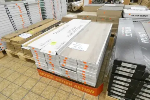 Lot vinil autoadeziv, panouri, aspect lemn