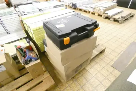 3 stk. Rehm kuffert, med skumindlæg