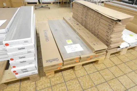 Lot vinil adeziv Gerflor Creation 55, Grey Oak